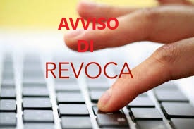 avviso di revoca