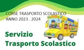 Corse trasporto scolastico anno 2023 / 2024
